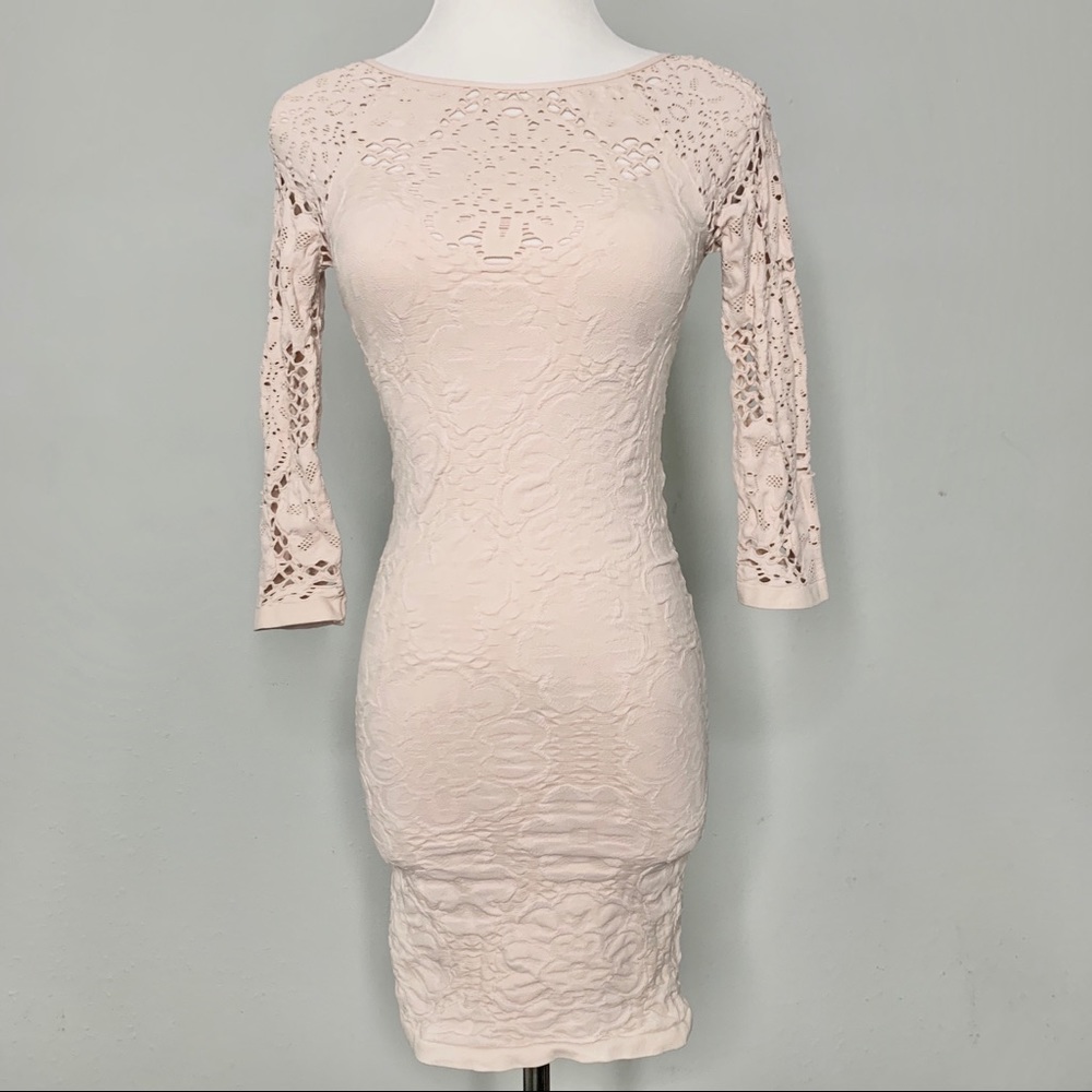 BEBE Aliane Lace Dress